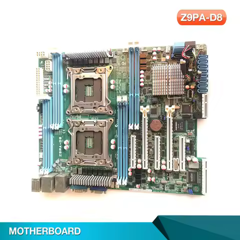Server Two-Way Motherboard Z9PA-D8 For ASUS C602 Socket LGA 2011 DDR3 X79 X79M