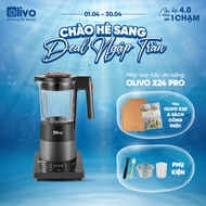 Máy Làm Sữa Hạt OLIVO X24 PRO – Máy Xay Nấu Đa Năng – Máy Xay Sinh Tố – 13 Chức Năng – Công Suất 210