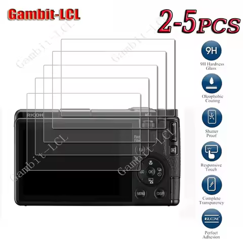 9H HD Tempered Glass For Ricoh GR III/IIIx/3x GRIIIx/GR3x GR3/GRIII x II IV GRII GRIV Camera LCD Scr