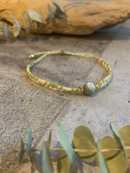 水草瑪瑙編織手環