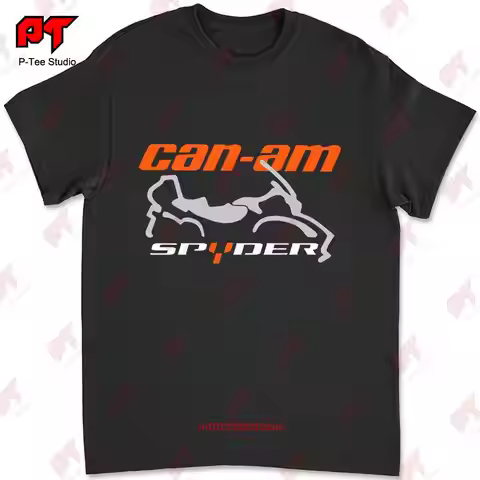 New T Shirt Can Am Spyder Racing Logo R3DB
