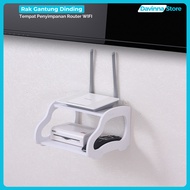 Minimalist Attached WIFI Router Wall Shelf Hanging Shelf for WIFI / Minimalist Wall Modem