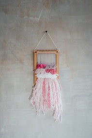 中型梭織板材料包/diy手作/織布機