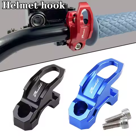 New Motorcycle Brake Master Cylinder Holder Clamp Bracket Bag Hook Helmet Hanger For SUZUKI Bandit 1