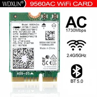 WDXUN New Dual-Band Wireless AC 9560ac  ac9560 9560ngw 802.11ac  2.4G / 5G 2x2 Wi-Fi Card Bluetooth 