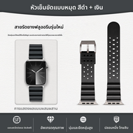 Maikes | สายรัดข้อมือ Apple Watch Ultra3 วัสดุฟลูออโรรับเบอร์