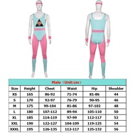 Retro 80S 90S Disco Cosplay Costume Hip-Hop Tracksuit Casual Jacket Pants Sportwear Fancy Outfits Ha