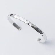 【聖誕禮物】波紋手鐲 925純銀 客製化手鐲 刻字手鐲 手環