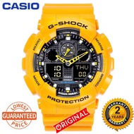 GA-100 Yellow Bumblebee Men's Watch Watch ga100 GA 110 Watches straps Watch accessories T129 gift