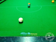 ผ้าสักหลาด  Blue Diamond สำหรับโต๊ะสนุกเกอร์ มีขนาด 5x10 ฟุต และ 6x12 ฟุต
