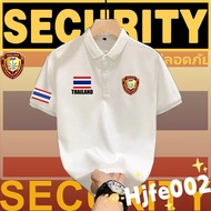 polo shirt New Baju Sulam CSG Security Malaysia edu Design Classic T-shirt Men&Women Short Sleeve to
