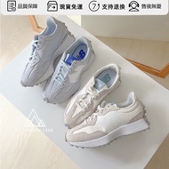 Ready Stock new balance 327 NB327 baby blue Beige light couple shoes WS327BV WS327BN