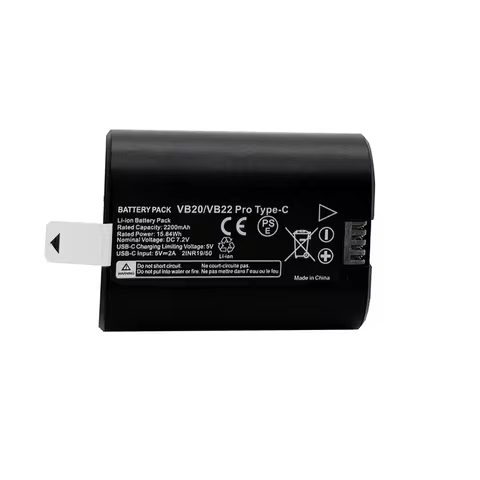 NEw for GODOX VB22 VB20 V350 V350S V350F V350C V480 V1mid Type-C battery