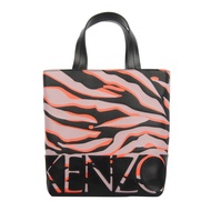 Kenzo Tiger Print Mini Tote Bag for Women - Pink/Black F952SA701F02-33