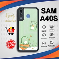 Latest Samsung A04S Case [Dino Cute] Samsung a04s Casing Hardcase Softcase Glossy GlossyMart88