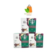 ผลิตในสหราชอาณาจักร Made in the UK STARBUCKS CAPPUCCINO 100% ARABICA COFFEE By NESCAFE DOLCE GUSTO