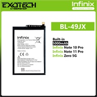 แบตเตอรี่ Battery for Infinix Note 10 Pro / Note 11 Pro / Zero 5G BL-49JX + ฟรีเครืองมือ /ประกัน6 เด