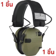 ใหม่ยุทธวิธีการถ่ายภาพอิเล็กทรอนิกส์ Earmuff ป้องกันเสียงรบกวนหูฟัง Sound Amplification ป้องกันชุดหู