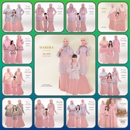 DUSTY PINK Baju Raya Sedondon Baju Sedondon Ibu dan Anak Baju Kurung Sedondon Plus Size Muslim Fashion