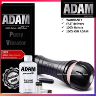 Adam sex toy for male men Masturbator for men Masturbate vagina vibrator with Adam Smooth lubricant oil - Alat seks Lelaki Adam