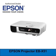 Epson EB X51 Business Projector Epson EB X51 EBX51 eb-x51 ***Promo: Free $10 NTUC E-Voucher till 31 March 2024***