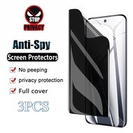 3pcs Anti Spy Privacy HD Clear Hydrogel Film For vivo G2 G1 Y300 Y200t Y200i Y200e Y200+ Y200 Y100t 