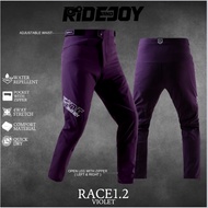 RACE1.2 VIOLET - men's MTB sports bicycle pants non padding Enduro Downhill Gravel Hiking free RIDE 