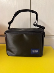 日本 THERMOS THERMOS 雙層保溫便當袋 5件組 DBQ-362 真空保溫 便當罐 820ml