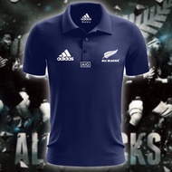 BAJU BERKOLAR AIG ALL BLACK MICROFIBER