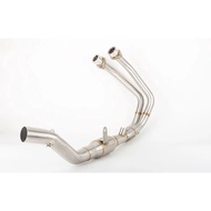 For HONDA CB500X CBR500 CB500F CBR500R Motorcycle Exhaust Header Link Tube Connect mid Pipe 2013-201