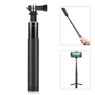 Dropshiping PULUZ 70cm Metal Selfie Stick Monopod with Invisible Adapter Base &amp; Screw for Insta360 One RS / X2 / X3