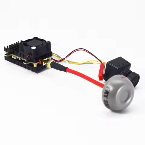 FPV Camera 1200TVL and FPV Monitor 4.3inch with DVR 5.8Ghz 40CH Receiver+Long Range 2W FPV Wireless 
