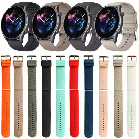 22mm Bracelet Wrist Straps For Huami Amazfit GTR 3 Smartwatch Watchband For Amazfit GTR 3 Pro/2/2e/4