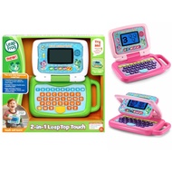 🔥Ready Stock🔥Brand New Authentic LeapFrog 2-in-1 LeapTop Touch Baby Kids Laptop Tablet Green / Pink for Age 2+