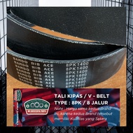 FAN BELT 8PK 1400 BANDO MITSUBOSHI 8PK1400