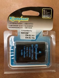 Powersmart EN-EL14 ENEL14 a電池合NIKON Coolpix P7800, COOLPIX P7700, COOLPIX P7100, COOLPIX P7000, DSLR