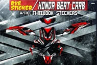 Decals Sticker Motorcycle Decals for Honda Beat 110 Carburator type060