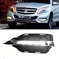 LED DRL daytime running light For Mercedes Benz W204 GLK GLK300 GLK350 GLK500 2013 2014 2015 2016 da