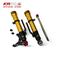 KAMUI Alloy Cnc Fork Outer Tube Gold Black Xmax250 Gp4 (100mm)