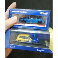 Ym model 1/64 Honda Civic EG6 and Tarmac FK8 Spoon