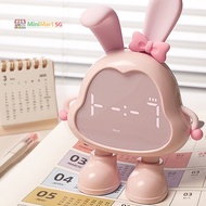 MiniMart SG Cute Kids Alarm Clock | Dinosaur Rabbit Emoji Digital Clock Bedroom Decor
