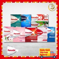Panadol Regular / 650mg / ActiFast / Extend / Extra / Optizorb / Soluble / Menstrual / Children