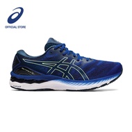 ASICS Men GEL-NIMBUS 23 Running Shoes in Monaco Blue/Bright Lime