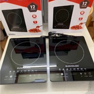 SUNHOUSE Induction Cooker, Infrared Induction Cooker (RED)