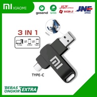 T17 Flashdisk mi Xiaomi 360° Flash Disk 3 in 1 USB 3.0 Type C otg 1TB