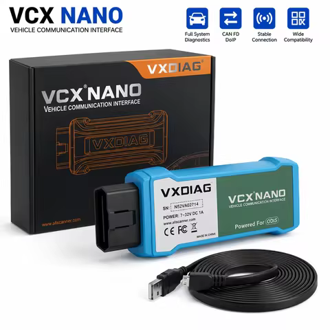VXDIAG VCX NANO For VW Diagnostic Tool OBD2 Scanner OBD2 Car Mechanical Tools ECU Programming Auto S