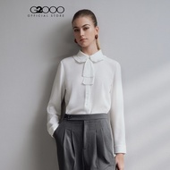 G2000 เสื้อเบลาส์สำหรับผู้หญิง Regular Fit ทรง Regular Fit รุ่น 5124106101 สีขาวนวล