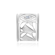 CHOW TAI FOOK KlingKling [小點滴] Collection 18K 750 White Gold Pendant with Diamond U185400