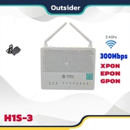 Used WIFI Modem Gbits H1s-3 XPON EPON GPON ONT OLT English Version Second Hand(Contains Adaptor)