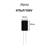 100V - 1uF 2.2uF 4.7uF 10uF 22uF 33uF 47uF 100uF 220uF 470uF - Aluminium Electrolytic Capacitor 电容